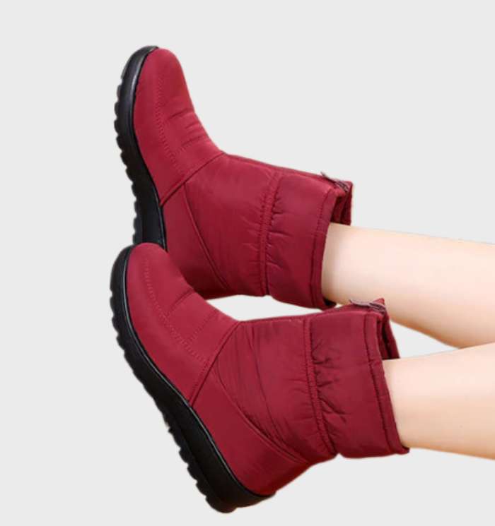 Jebsy - warme Winterschneestiefel für Frauen mit Reißverschluss