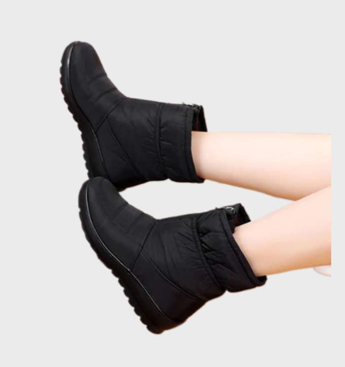 Jebsy - warme Winterschneestiefel für Frauen mit Reißverschluss