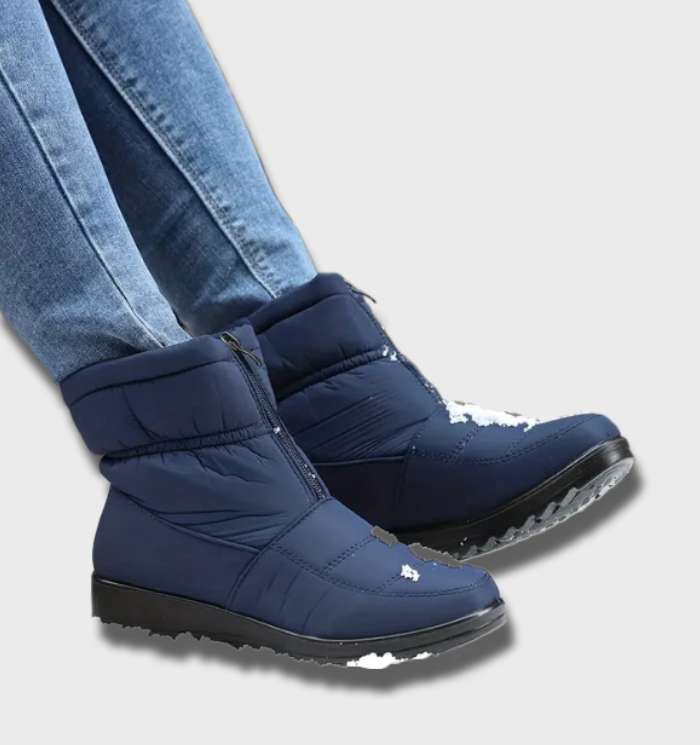 Jebsy - warme Winterschneestiefel für Frauen mit Reißverschluss